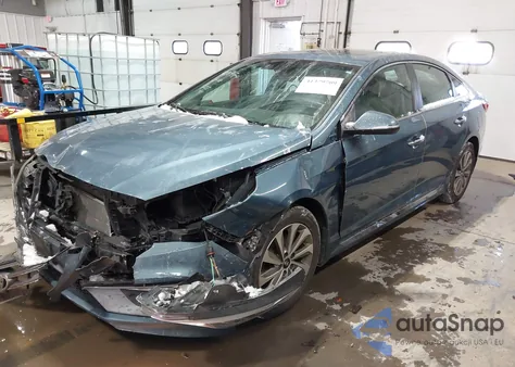 2017 Hyundai Sonata Sport z USA, uszkodzony, nr VIN 5NPE34AF7HH594897